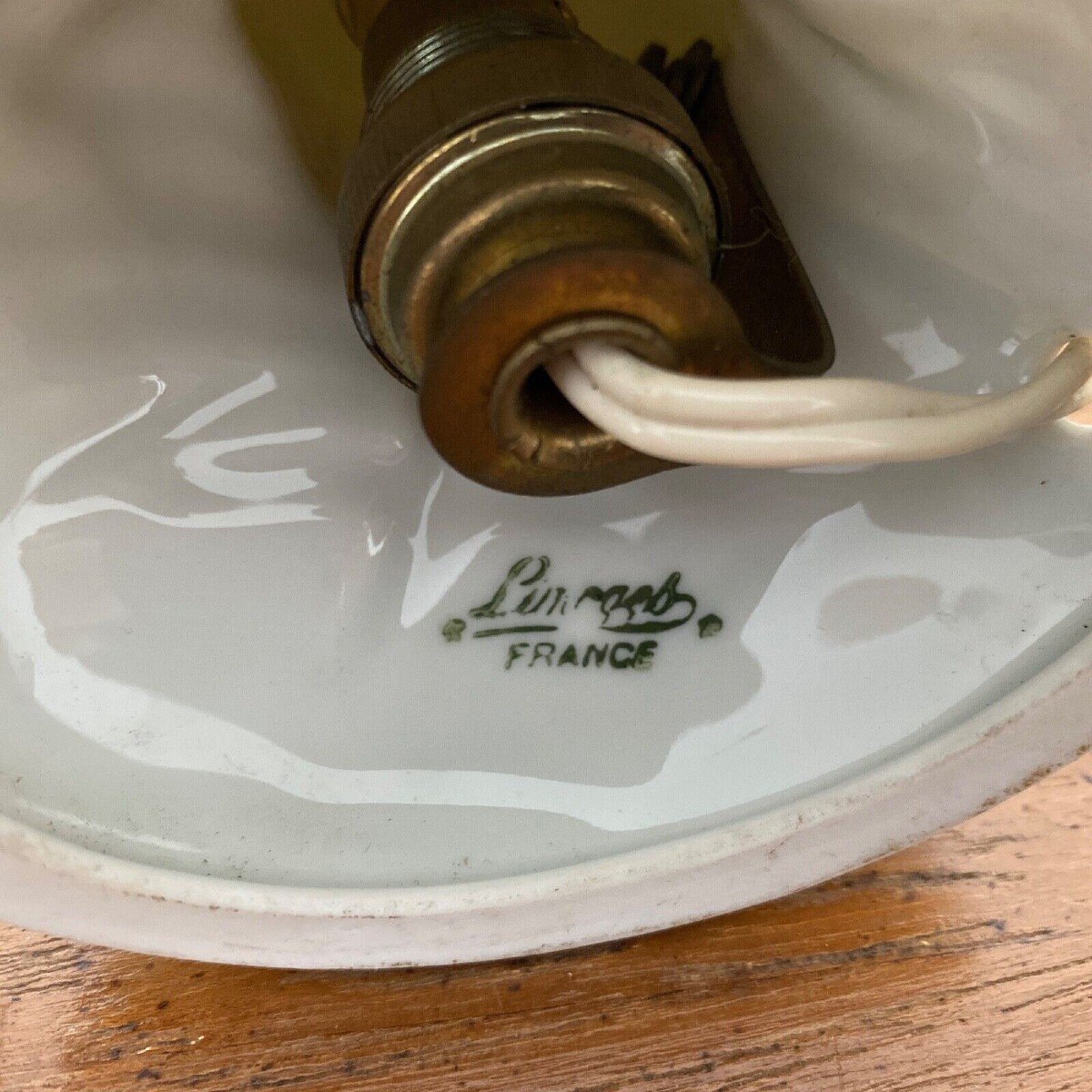 Veilleuse représentant un coq 1930 porcelaine de Limoges France-photo-7
