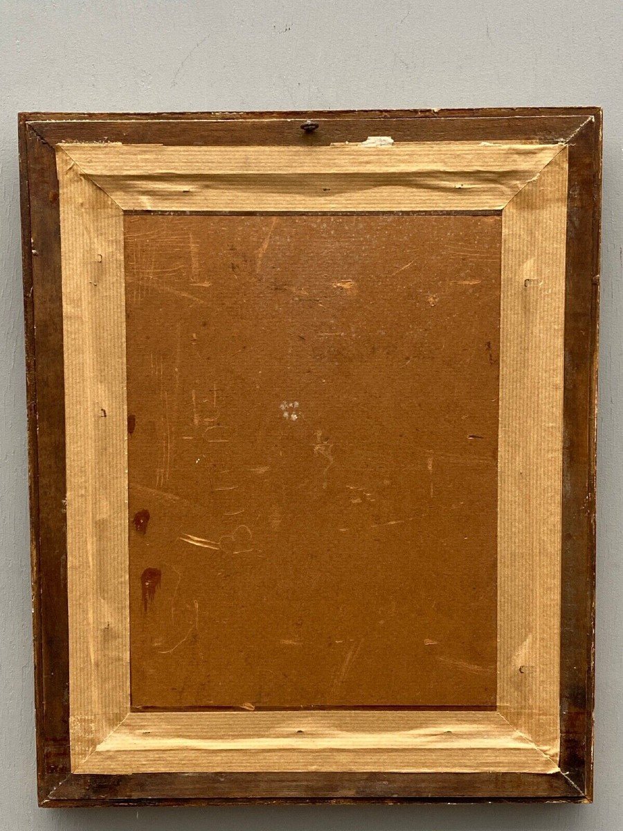 Oil On Panel By Alain Beaufreton Academic Nude Male-photo-6