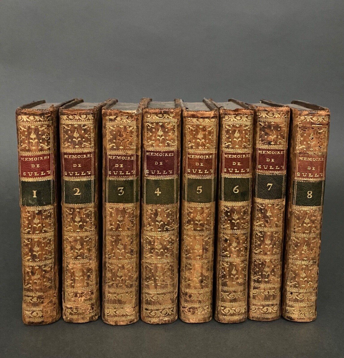 8 Volumes Memoirs Of Maximilien De Béthune Duke Of Sully 1778 