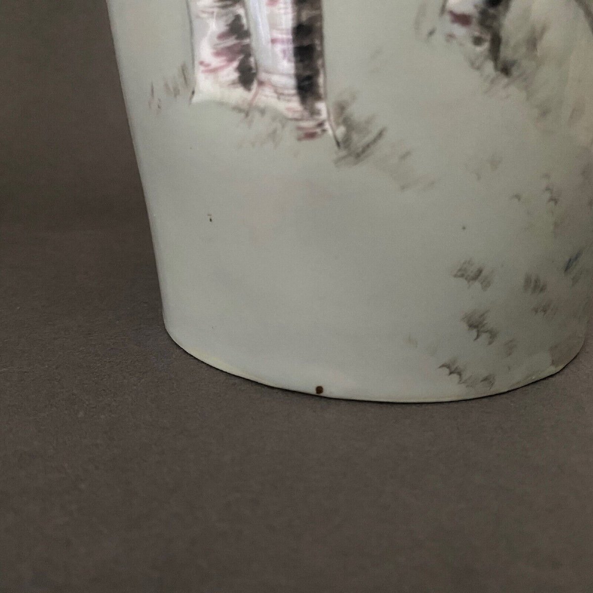 Pair Of Landscape Porcelain Vases Jaeger & Co Bavaria Germany-photo-6