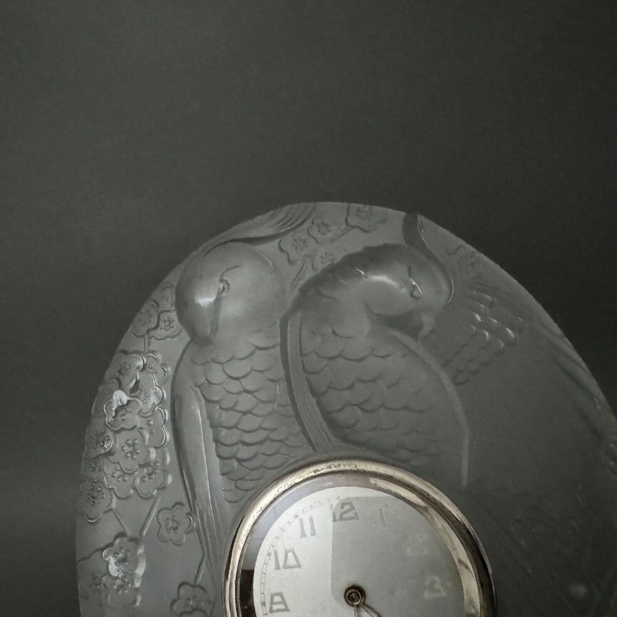 Maurice Model Pendulum Of Parrots Auto Hall 30 Rue Guersant Paris-photo-2