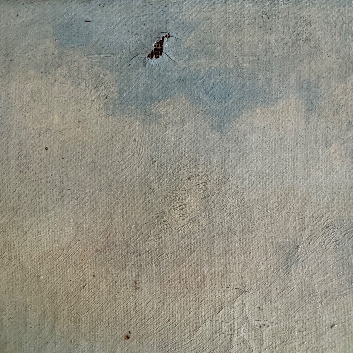 Huile sur toile par F. Lemoine le port de Nantes fin XIXe cadre en stuc-photo-6
