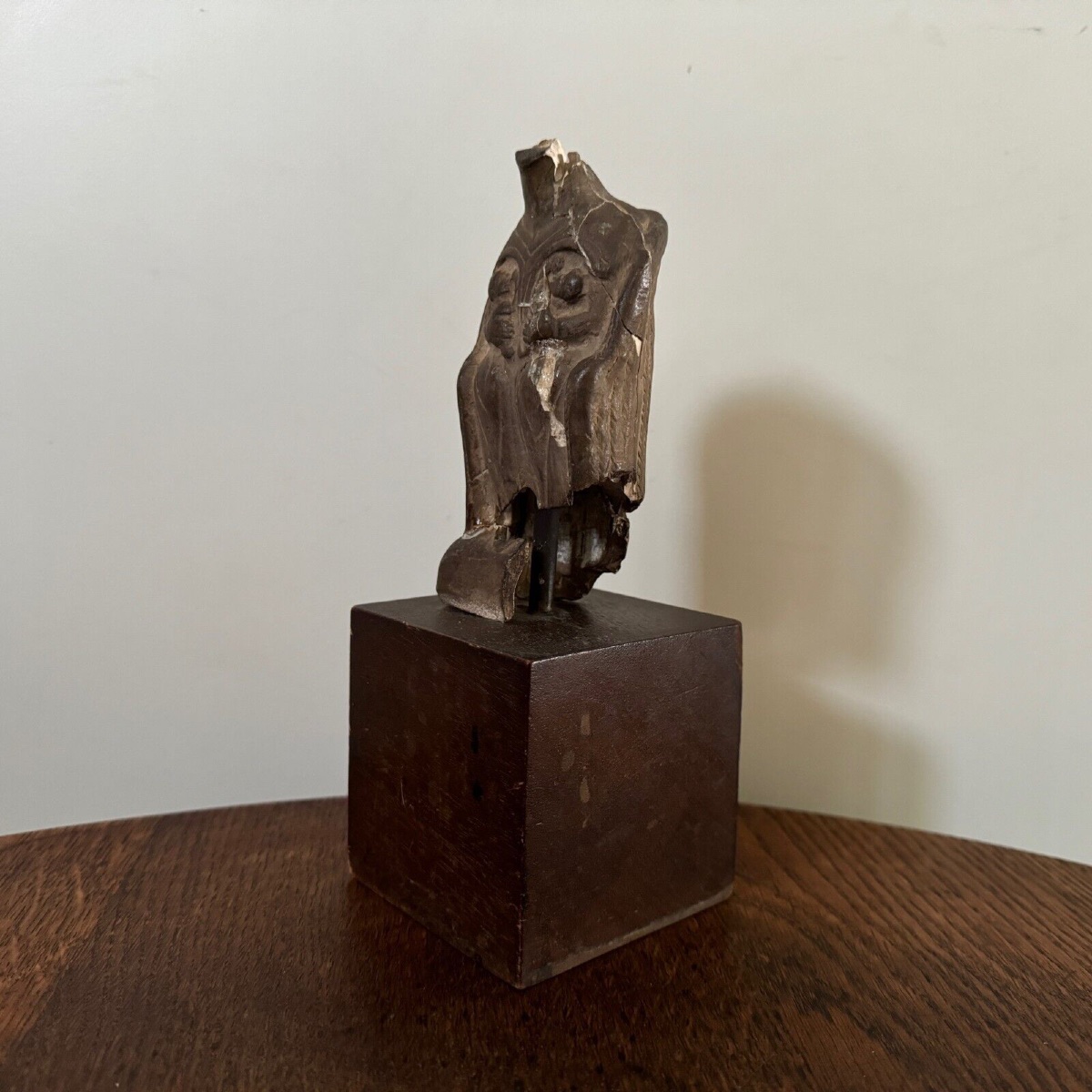 Antique Bust By Ch. Filleul, Patinated Workshop Plaster, 20th Century-photo-2