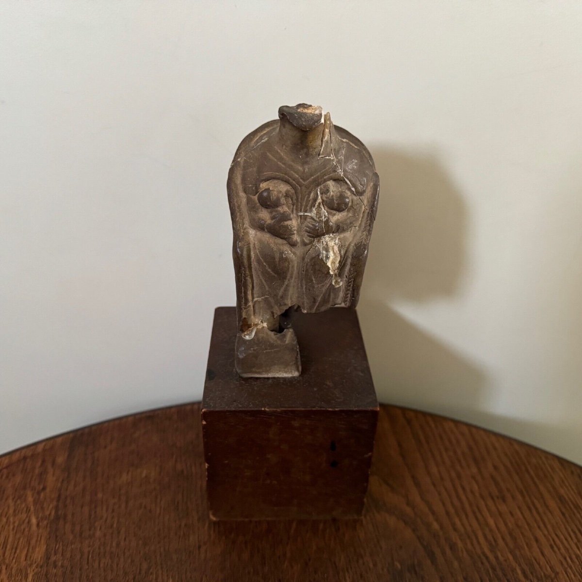 Antique Bust By Ch. Filleul, Patinated Workshop Plaster, 20th Century-photo-5
