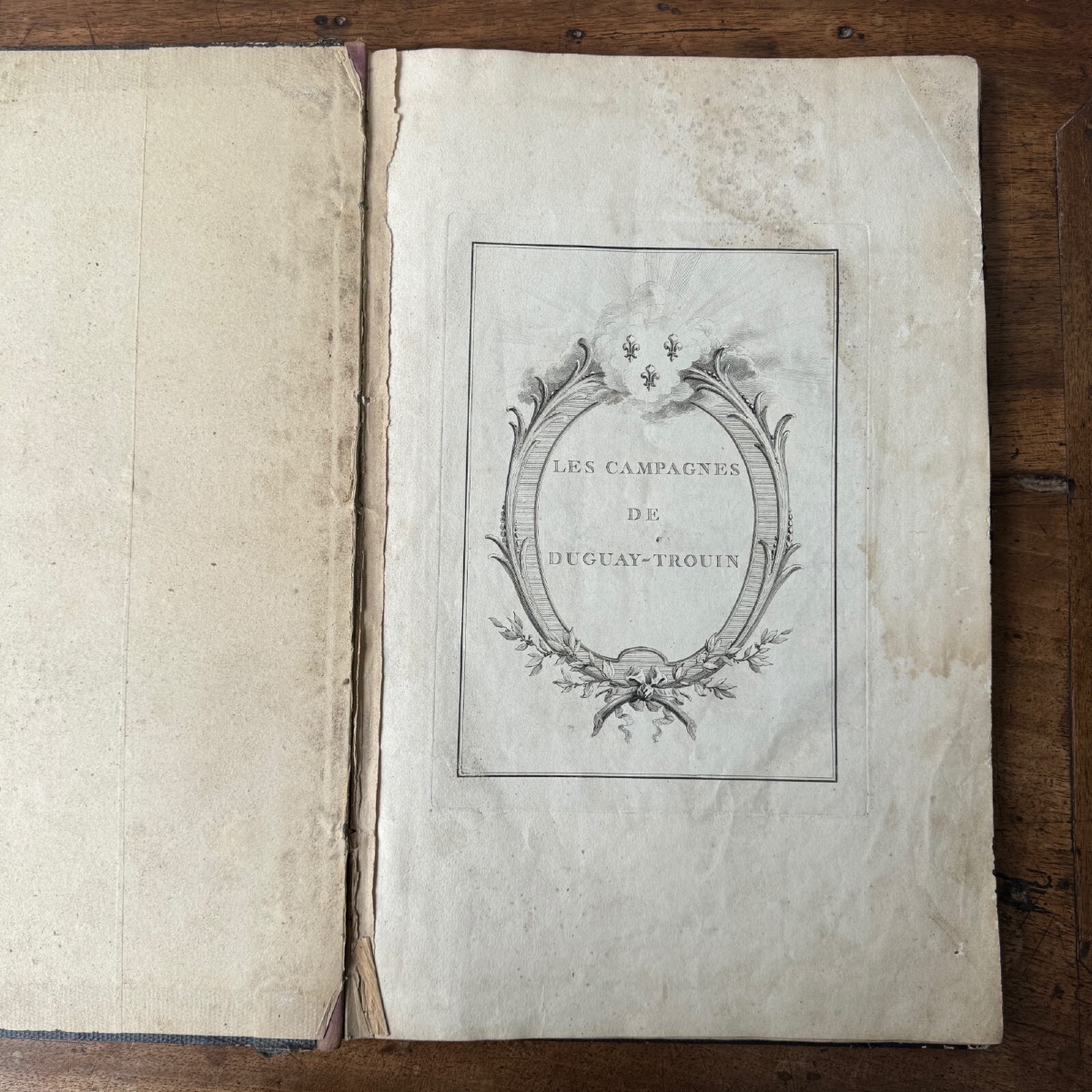 Livre Les Campagnes de Dugay-Trouin gravures du XVIIIe-photo-2