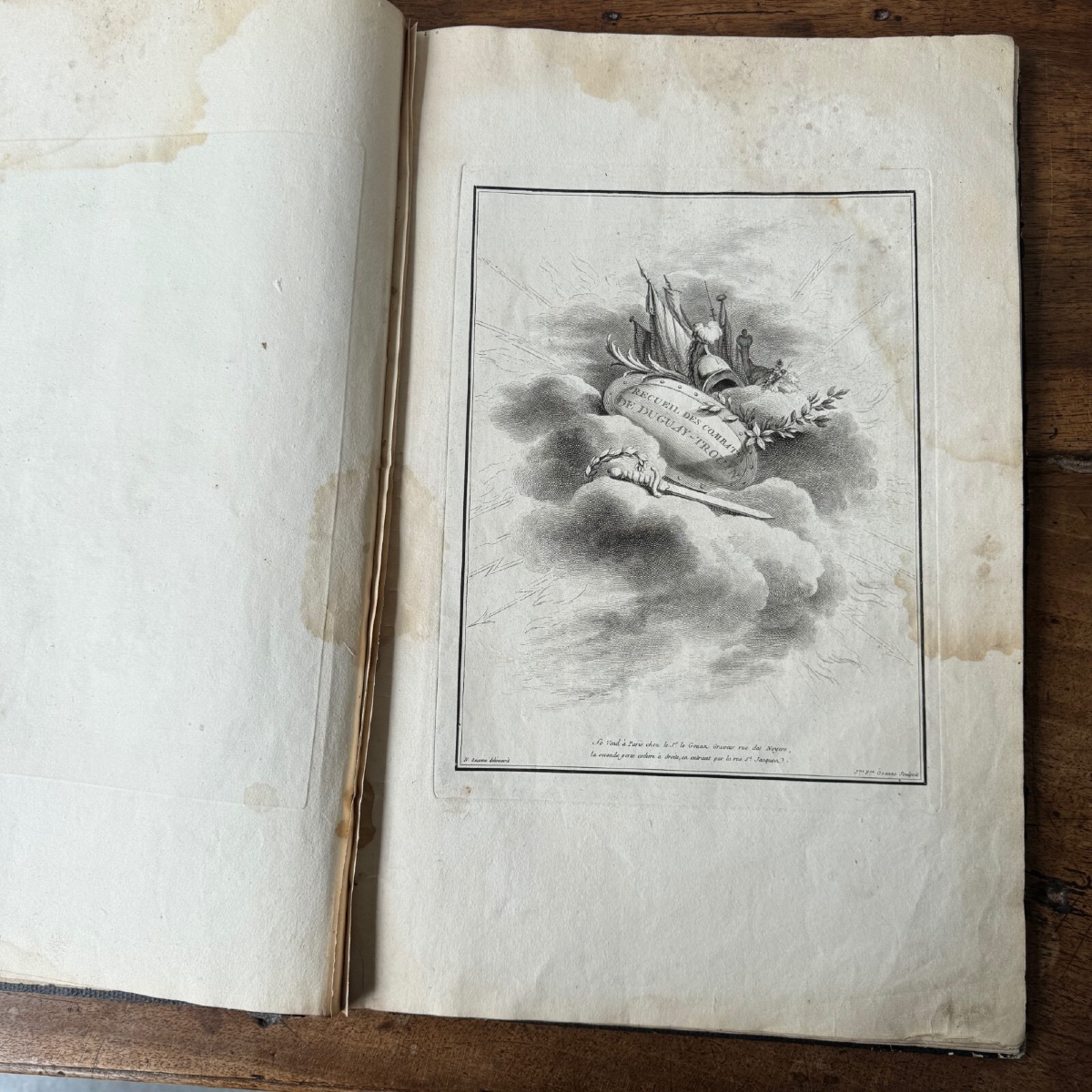 Livre Les Campagnes de Dugay-Trouin gravures du XVIIIe-photo-4