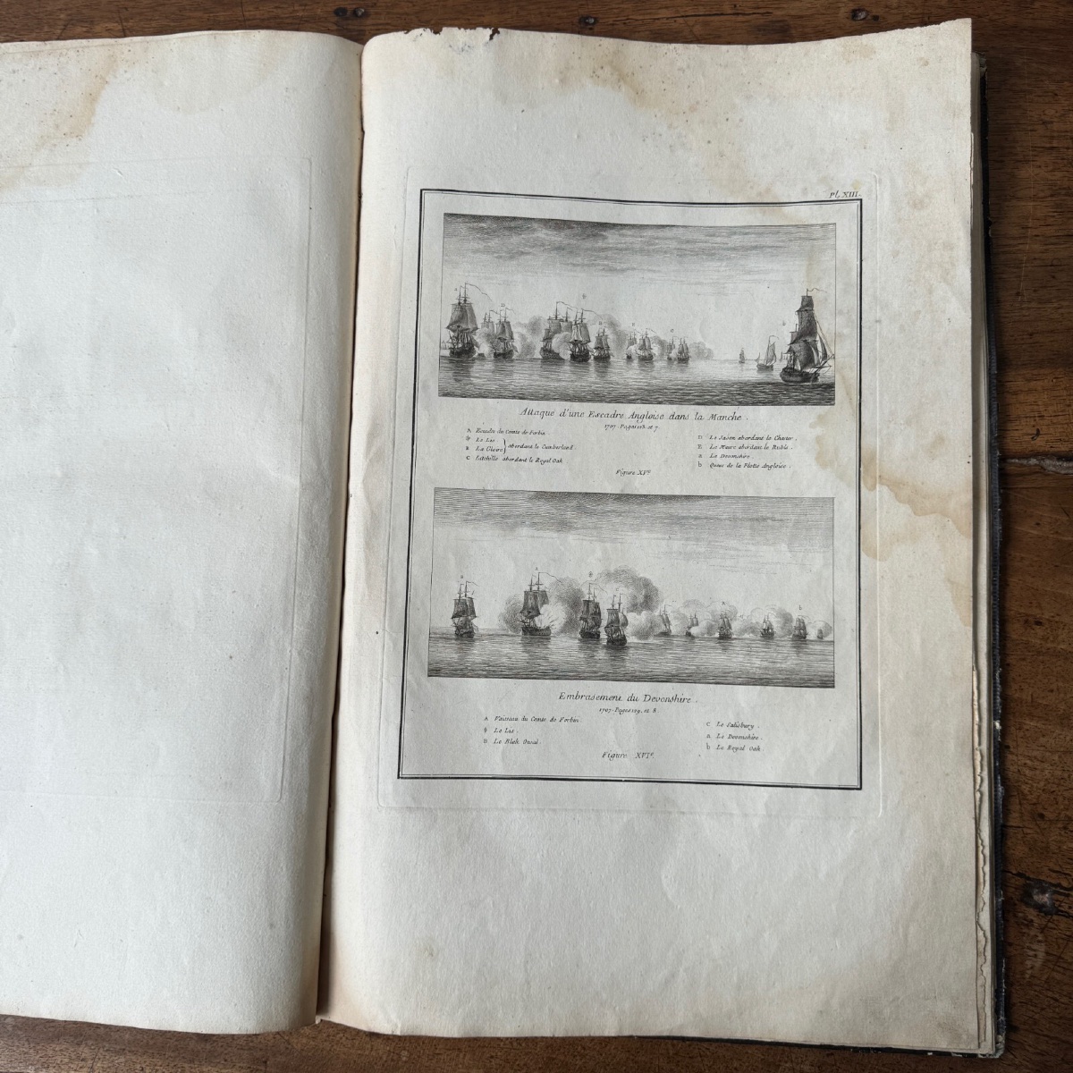 Livre Les Campagnes de Dugay-Trouin gravures du XVIIIe-photo-7