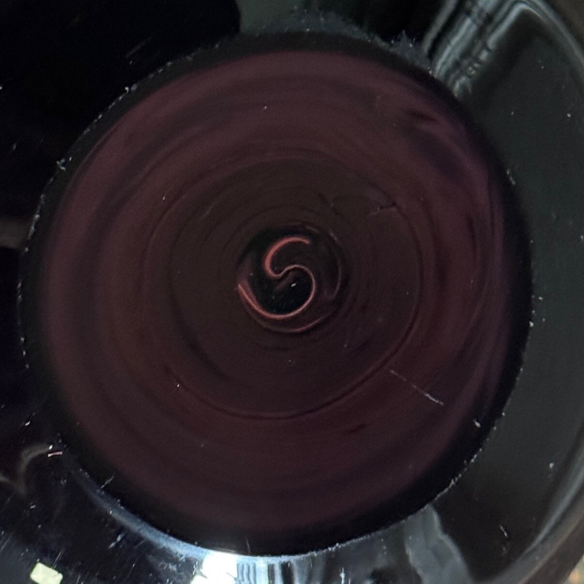 Presse-papier en cristal Saint-Louis fond violet XXe-photo-5
