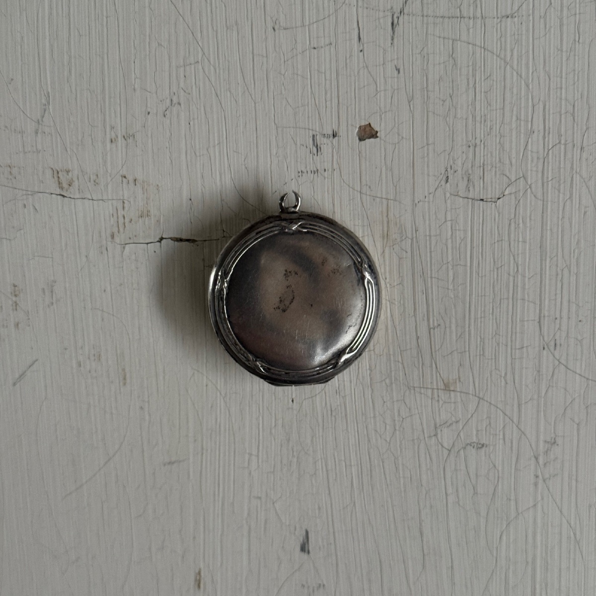 Reliquaire portatif en argent double face de saint Jean-Marie Vianney-photo-4
