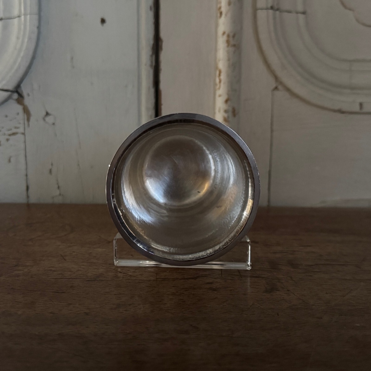 18th Century Silver Cup With Fluted Shower Foot Soulard P De Girard-photo-3