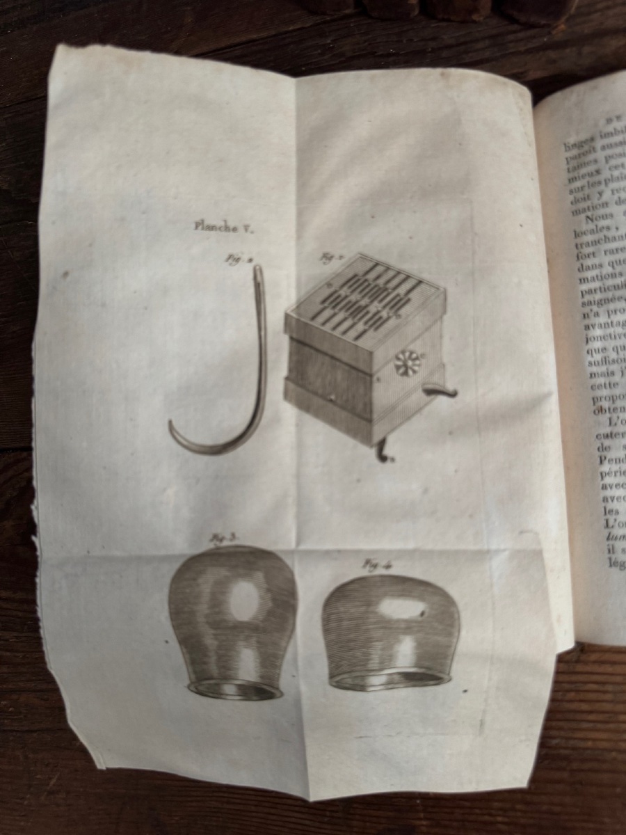 Complete Course Of Surgery 5 Volumes By Benjamin Bell 1796 Paris Barrois-photo-4