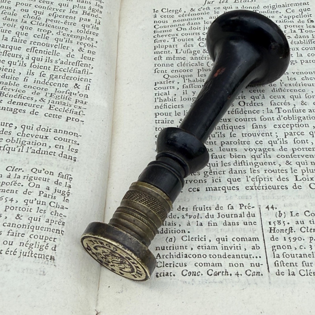 Cachet XIXe 1825 Romanet Conti-photo-2