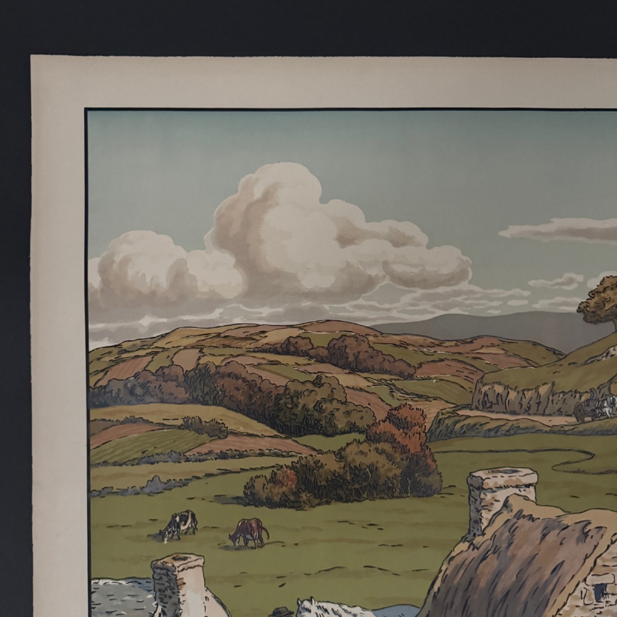 Lithograph By Henri Rivière Aspects Of Nature - Le Vallon-photo-4