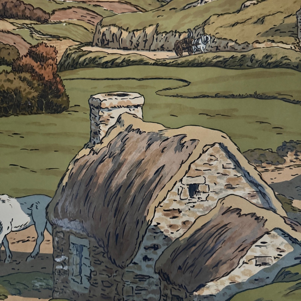 Lithograph By Henri Rivière Aspects Of Nature - Le Vallon-photo-3