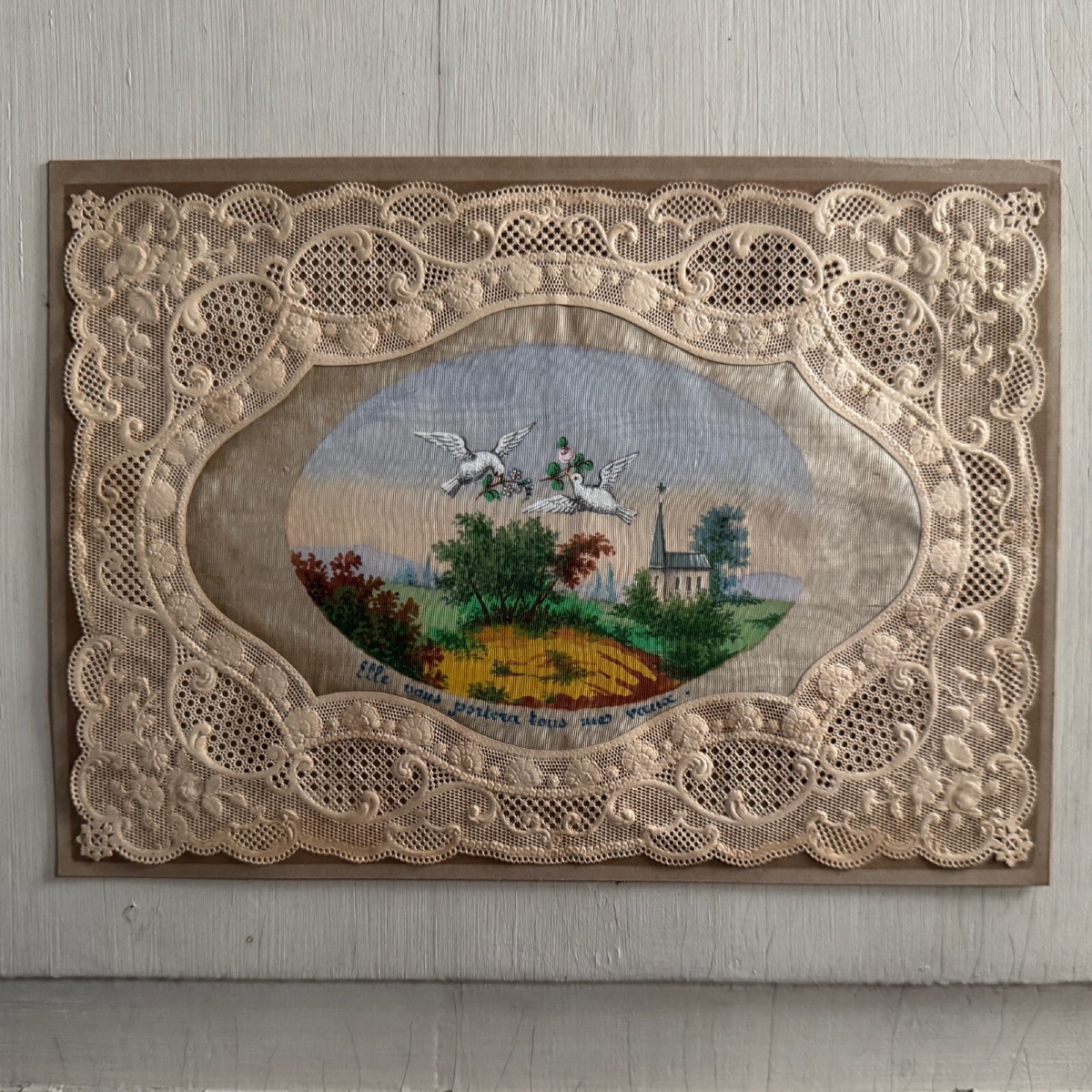 19th Century Mechanical Penknife Enhanced With A Painting-photo-2