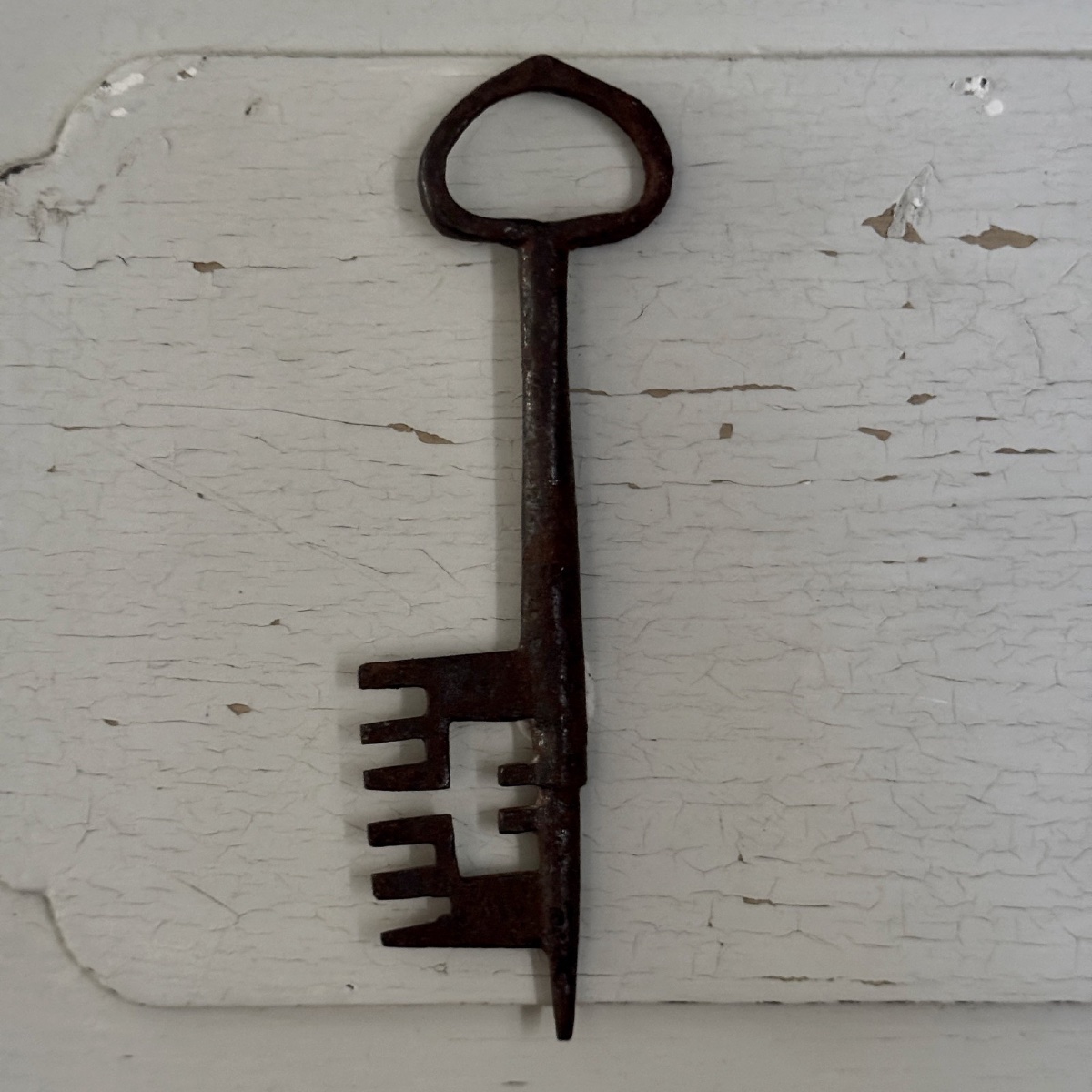 Haute époque Wrought Iron Key-photo-4