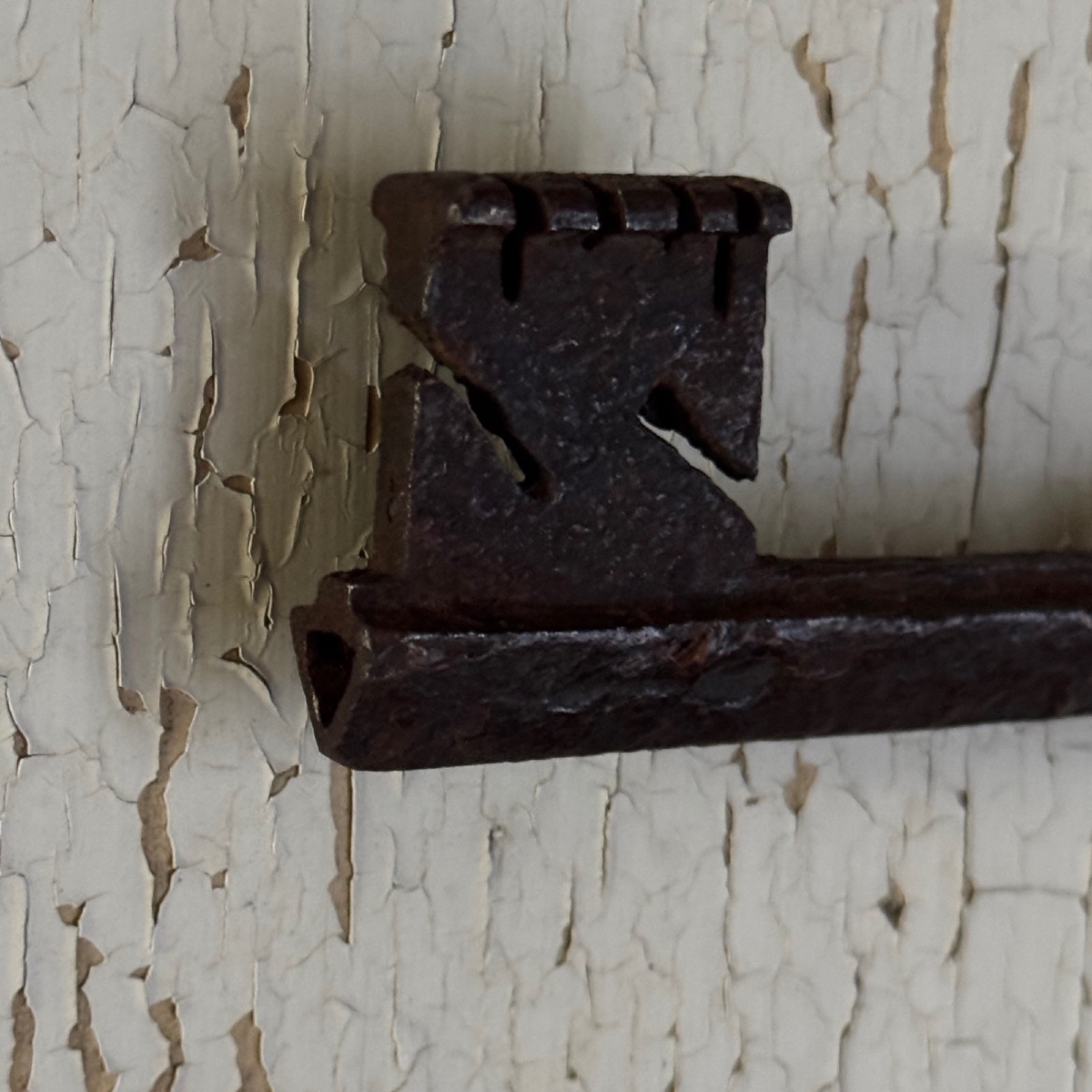 Haute époque Wrought Iron Key-photo-5