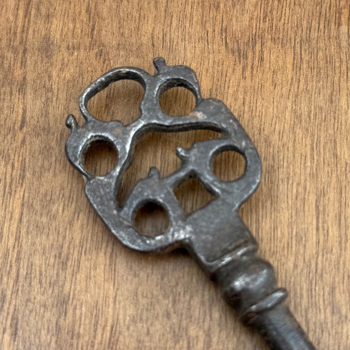17th Century Wrought Iron Key-photo-4