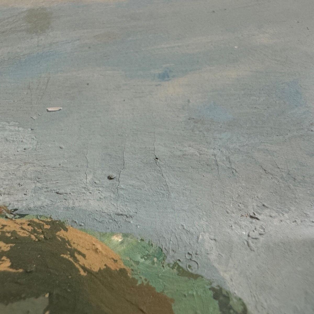 Aquarelle sur papier par Jean Vinay L'Isère paysage de montagne-photo-5
