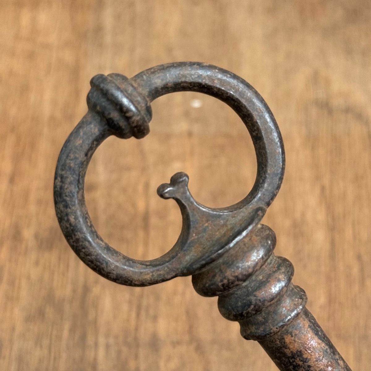 Haute époque Wrought Iron Key-photo-4