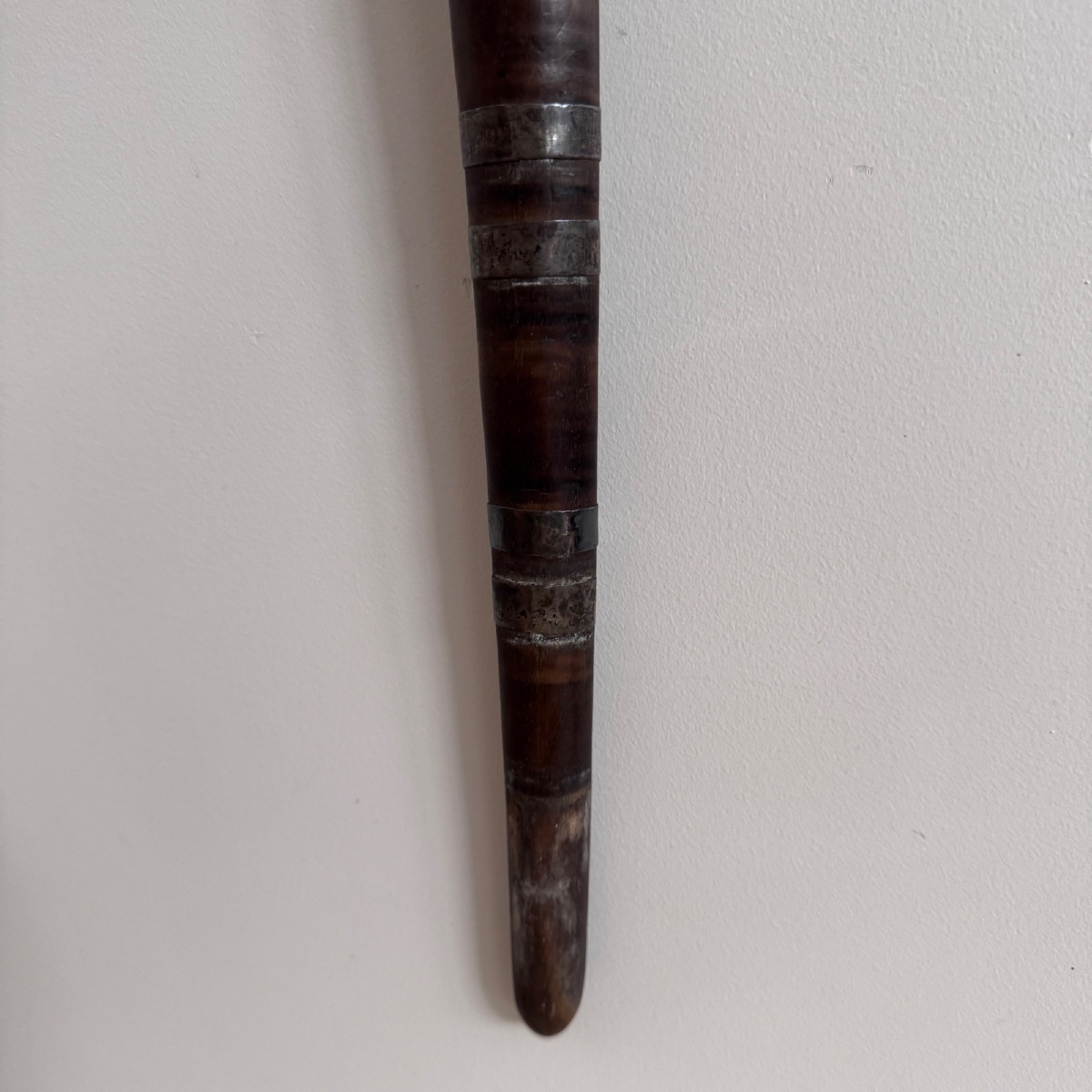 Antique Indonesian Kriss With Scabbard And Decorative Handle, Early 20th Century-photo-4