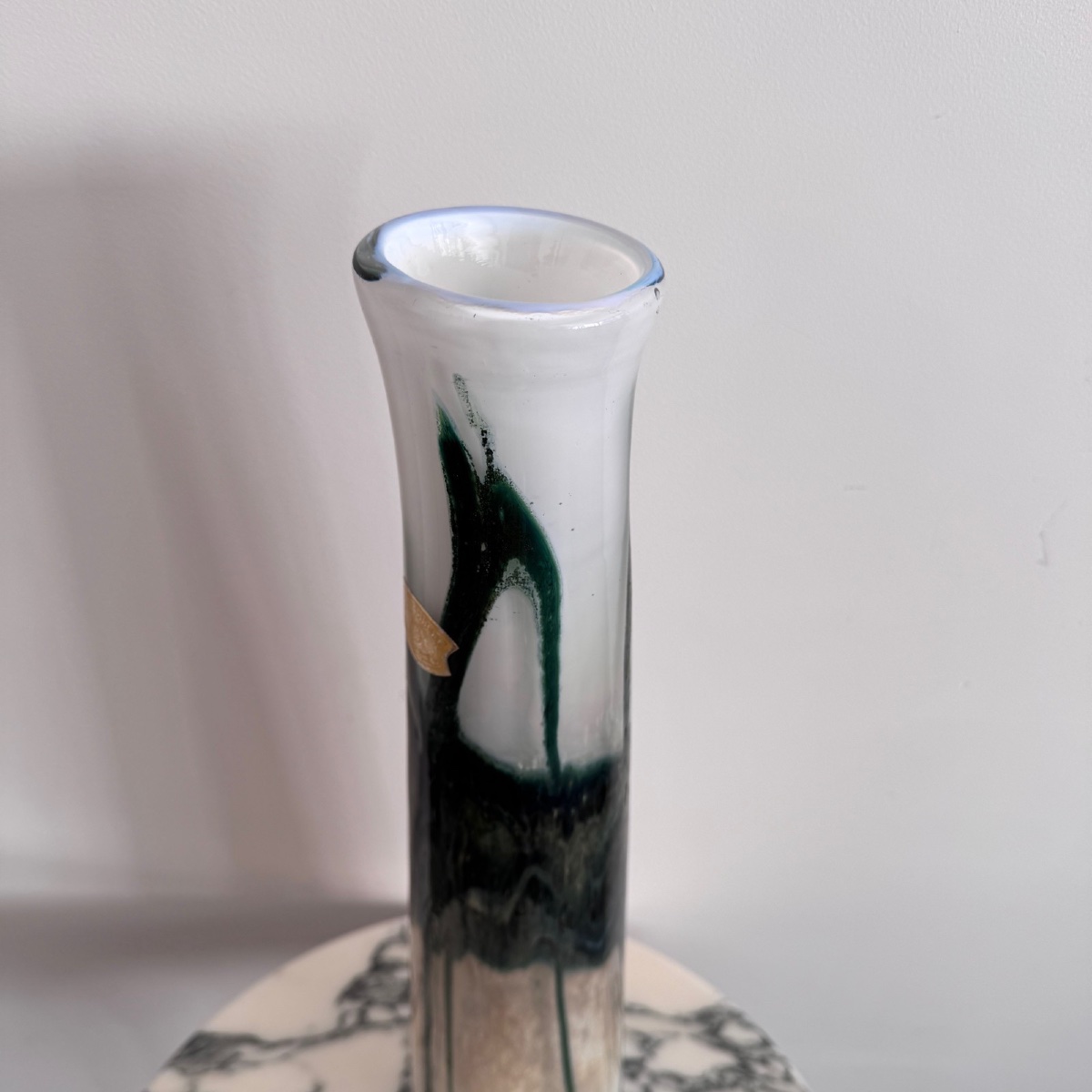 Vase en verre multicouche par Val-Saint-Lambert XXe-photo-4