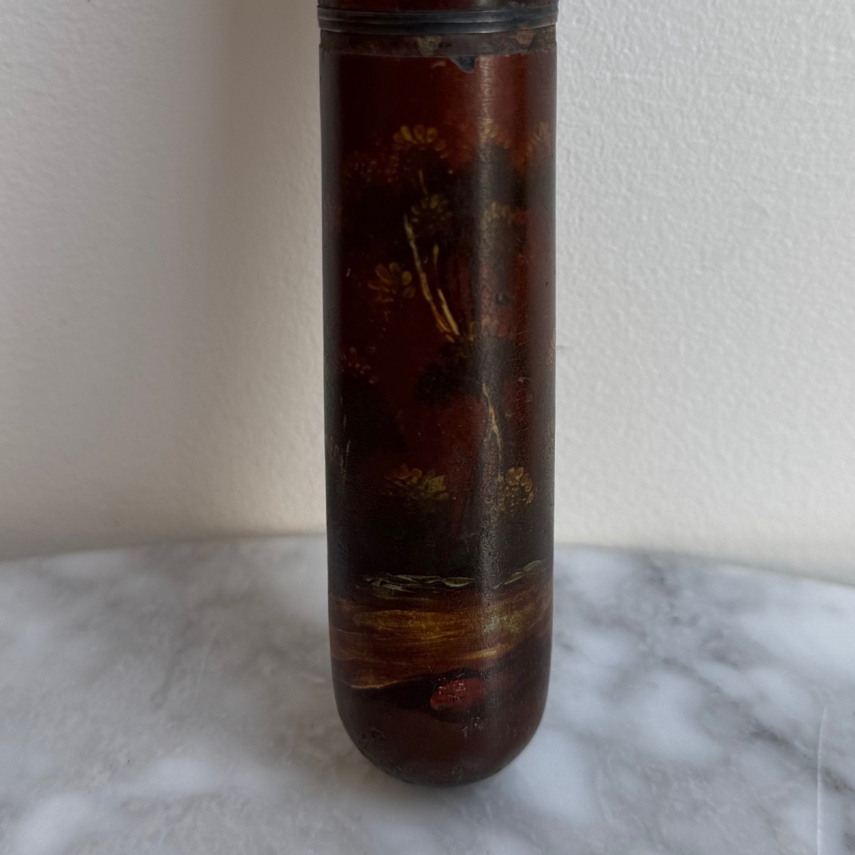 Étui à messages en vernis Martin XVIIIe-photo-2