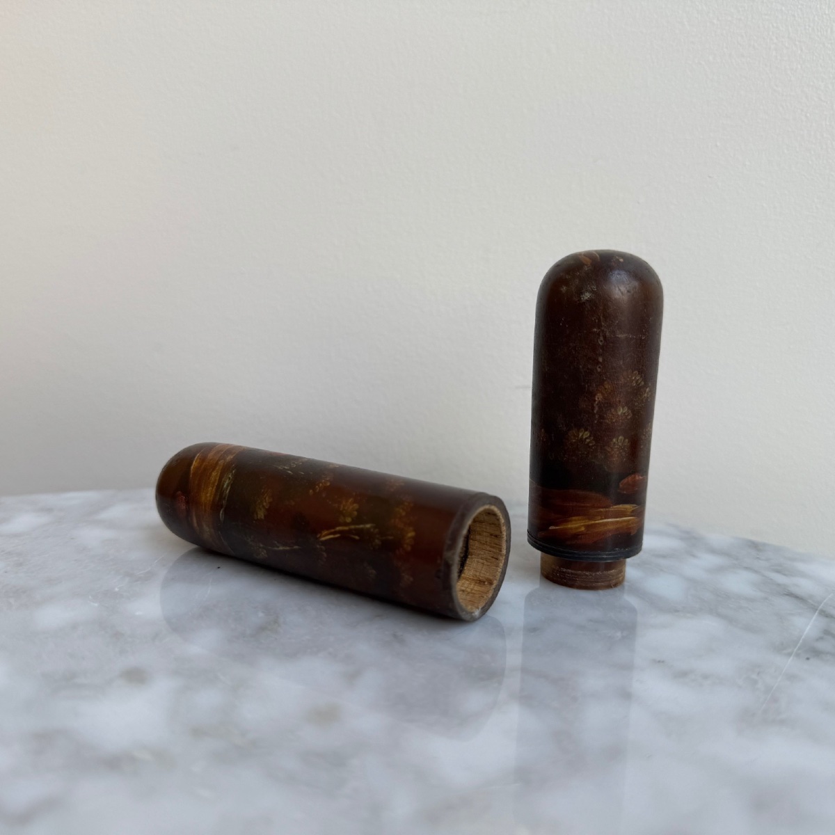 Étui à messages en vernis Martin XVIIIe-photo-6