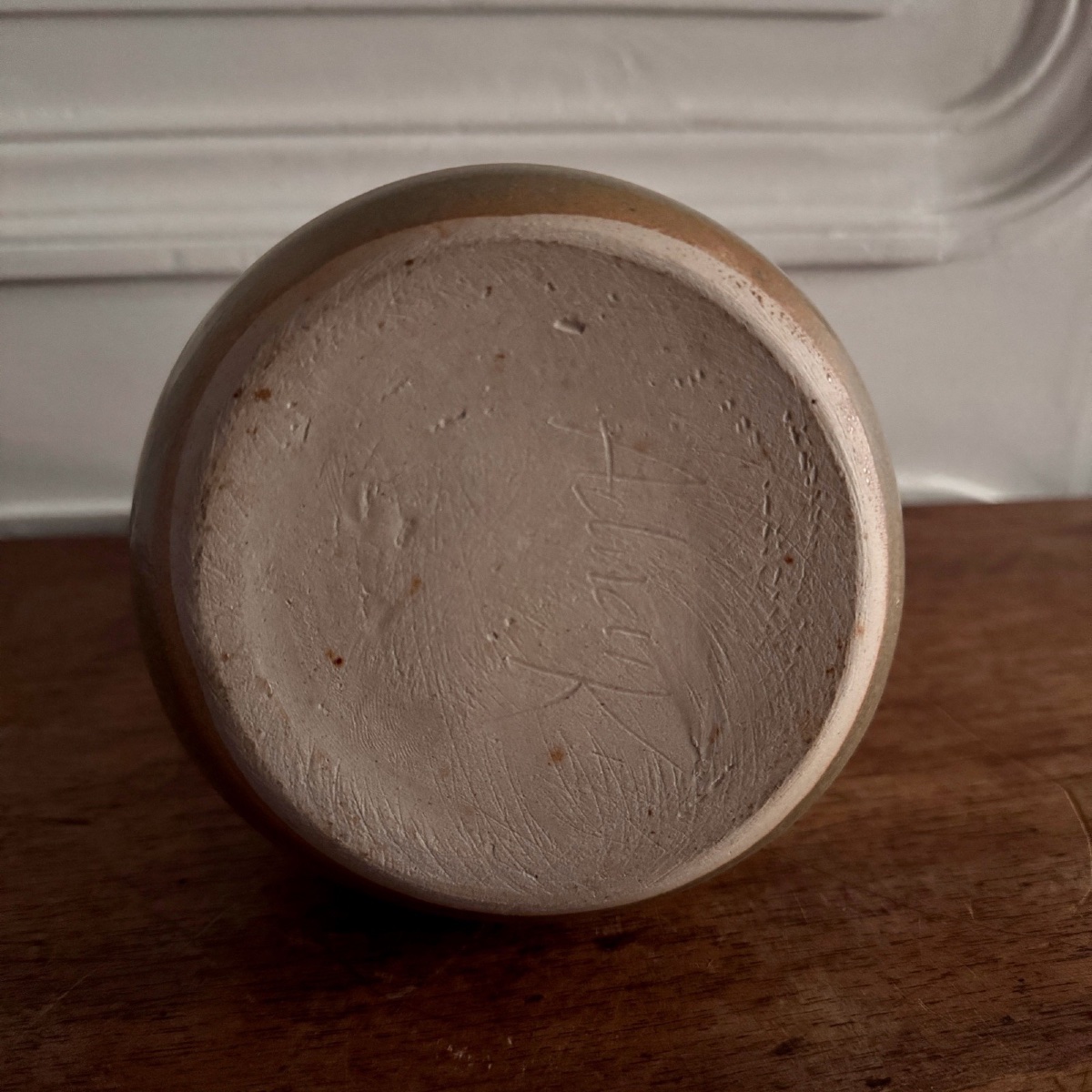 Korukcu Adnan Anthropomorphic Vase In Glazed Stoneware Depicting A Face-photo-7