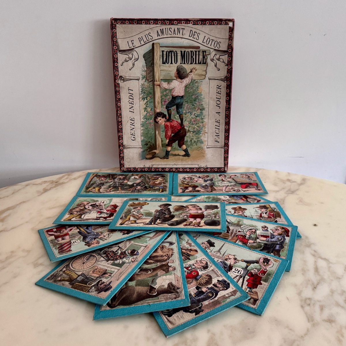 Jeu Loto Mobile Le plus Amusant des Lotos fin XIXe