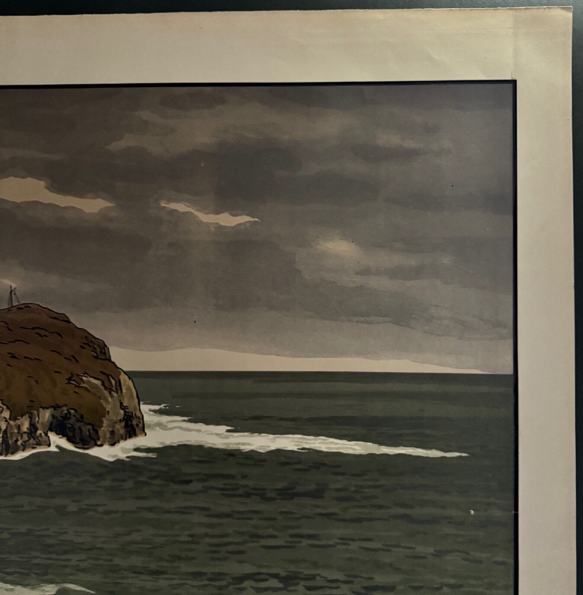 Lithographie par Henri Rivière Les Aspects de la Nature - Le Cap -photo-3