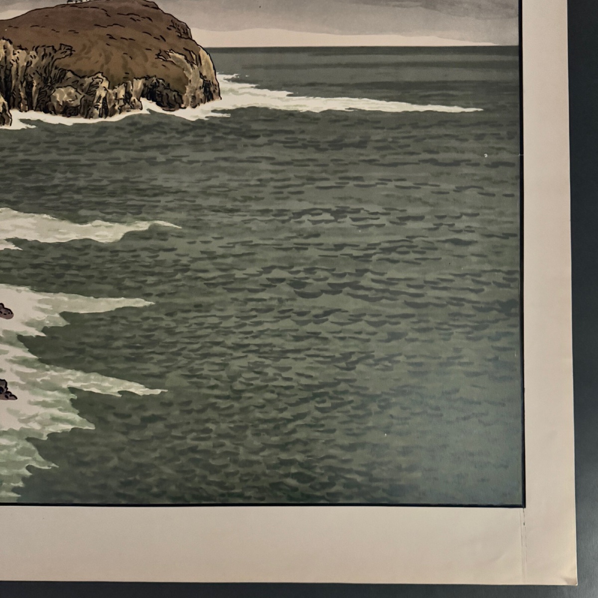 Lithographie par Henri Rivière Les Aspects de la Nature - Le Cap -photo-4