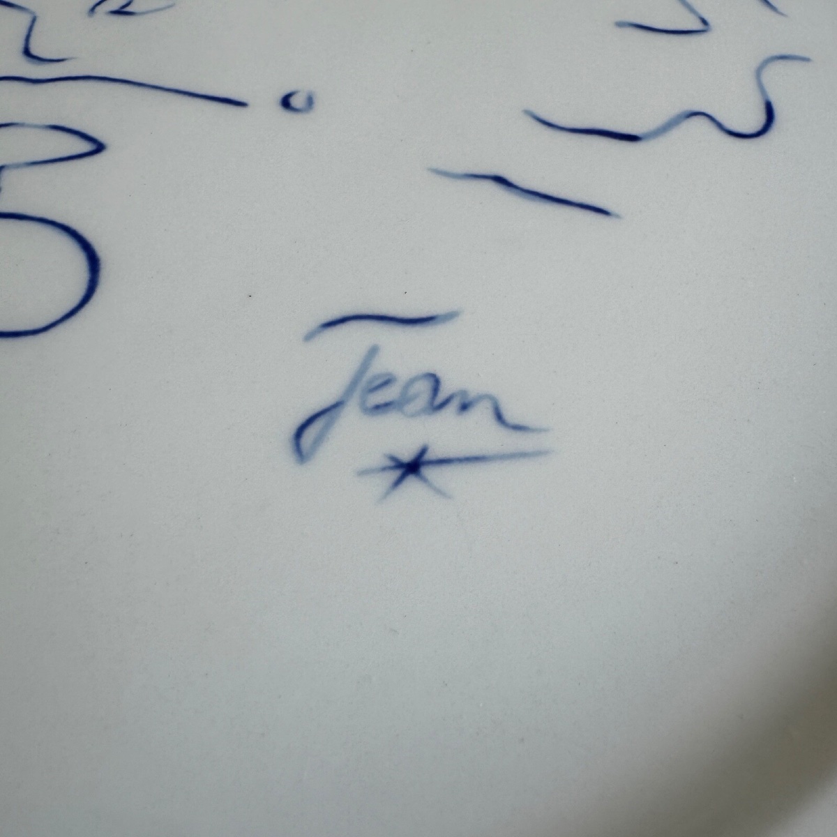 Plate Design By Jean Cocteau, Villeroy & Boch, Jean-claude Goumard-photo-3