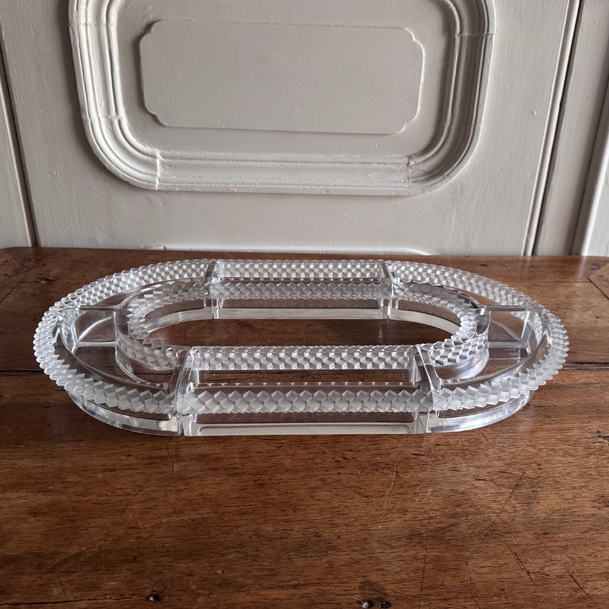 Centerpiece By Lalique France, Festons Model