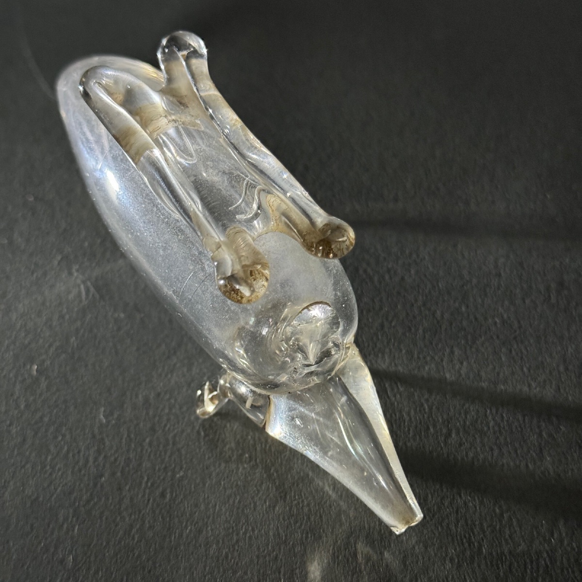 Souris en verre soufflé compte-gouttes XVIIIe-photo-7