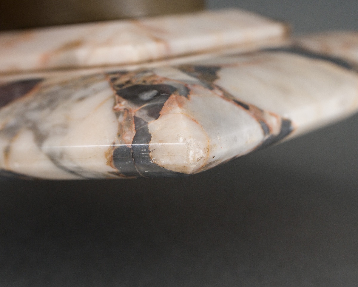 Mascot Glory By H. Molins, 1930, Bronze With Brown Patina, Marble-photo-7