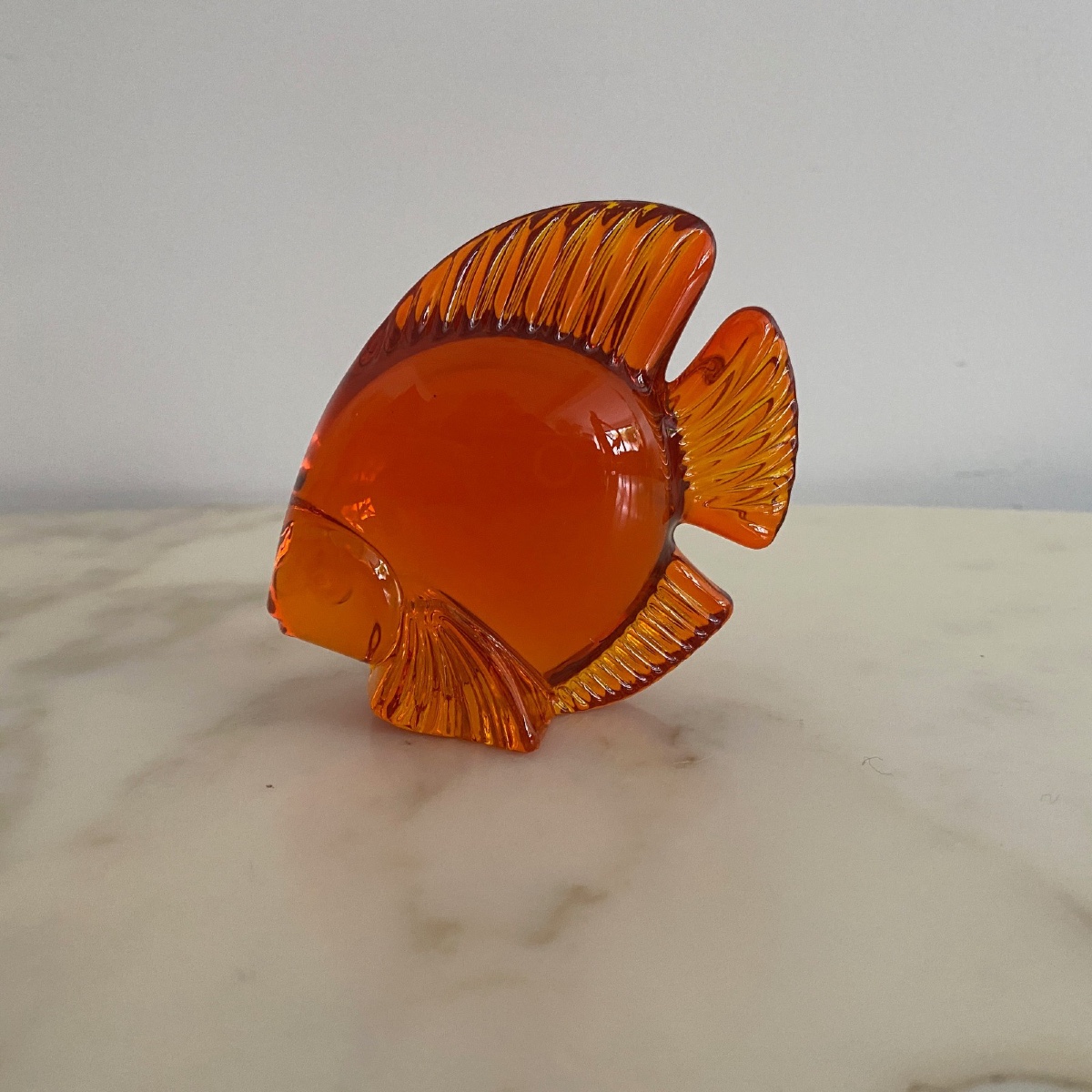 Fish By Daum France In Its 20th-century Box