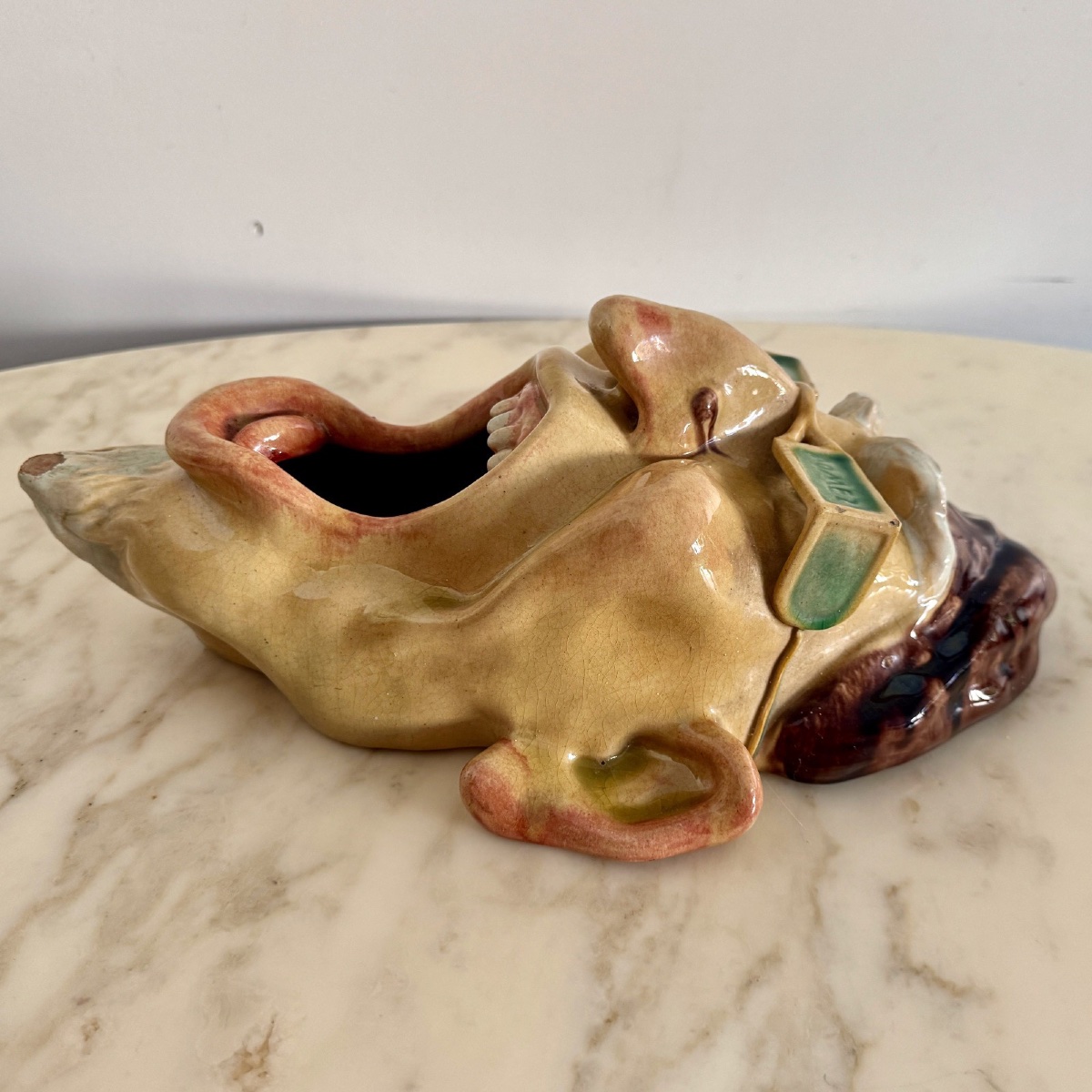 Crachoir figuratif par Rafael Bordalo Pinheiro (1846-1905) -photo-3