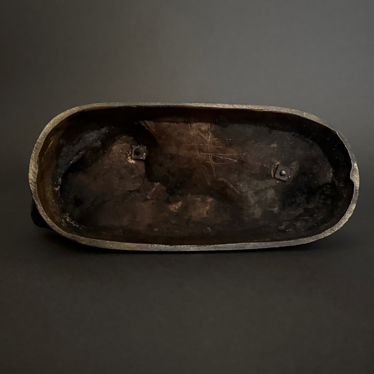 19th-century Bronze Hunting Dog With Double Patina By Prosper Lecourtier-photo-3