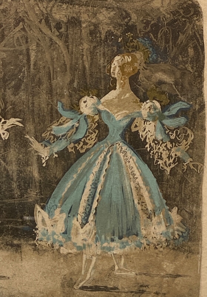 Lithographie en couleur par Jean-Denis Malclès La Fiancée et ses Amies-photo-4