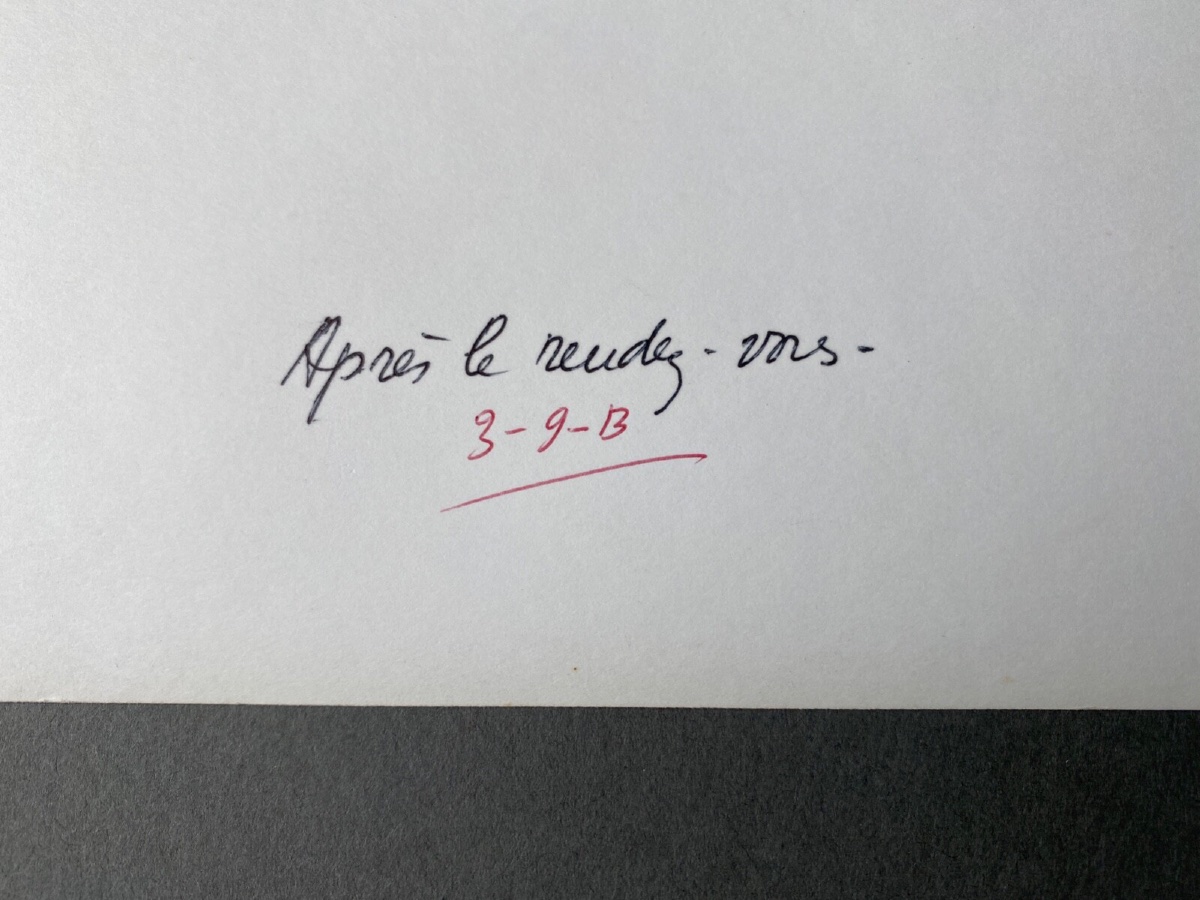 Silver Gelatin Photograph By Bernard Darot, 20th Century, Nantes Photo Club, After The Rendezvous-photo-4