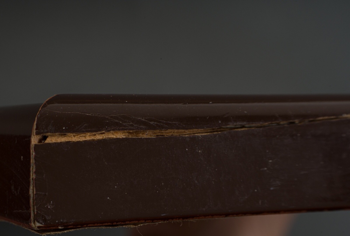 Engraving By Mariette Lydis, 20th Century: Couple In Hats In Front Of A Harbor -photo-6