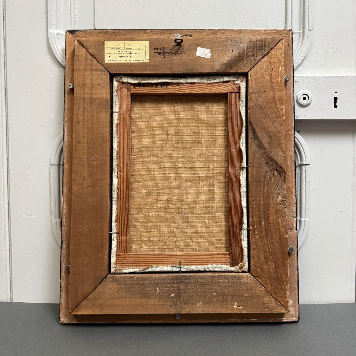 Oil On Canvas, Still Life With Fruit, 20th Century, By Cambicq -photo-2