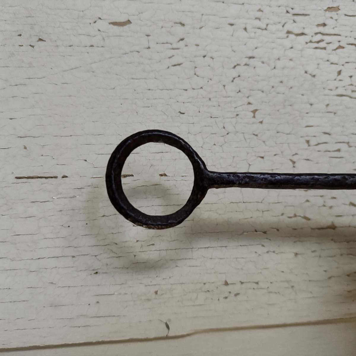 High Period Wrought Iron Key, A Curiosity -photo-4