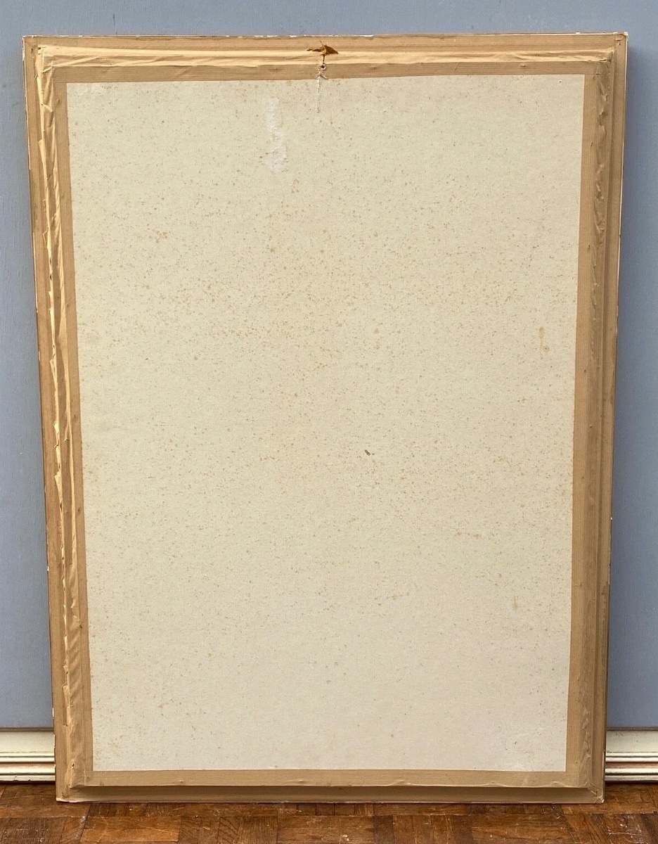 Broderie sur soie Chine fin XIXe personnages étendards végétation-photo-8