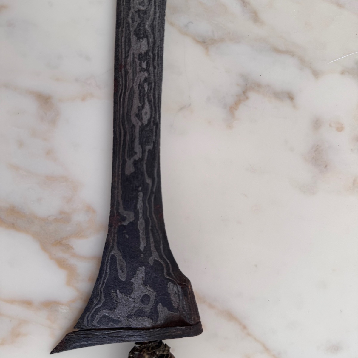 Indonesian Kris, Madura Island, Greater Sunda Islands, Carved Handle-photo-2