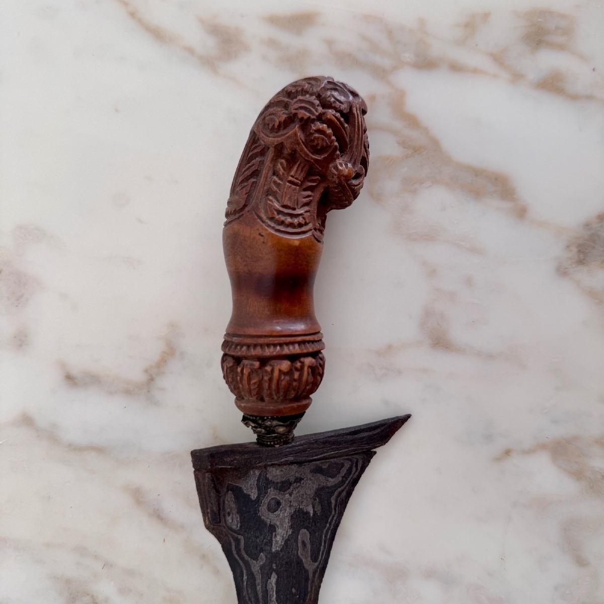 Indonesian Kris, Madura Island, Greater Sunda Islands, Carved Handle-photo-6