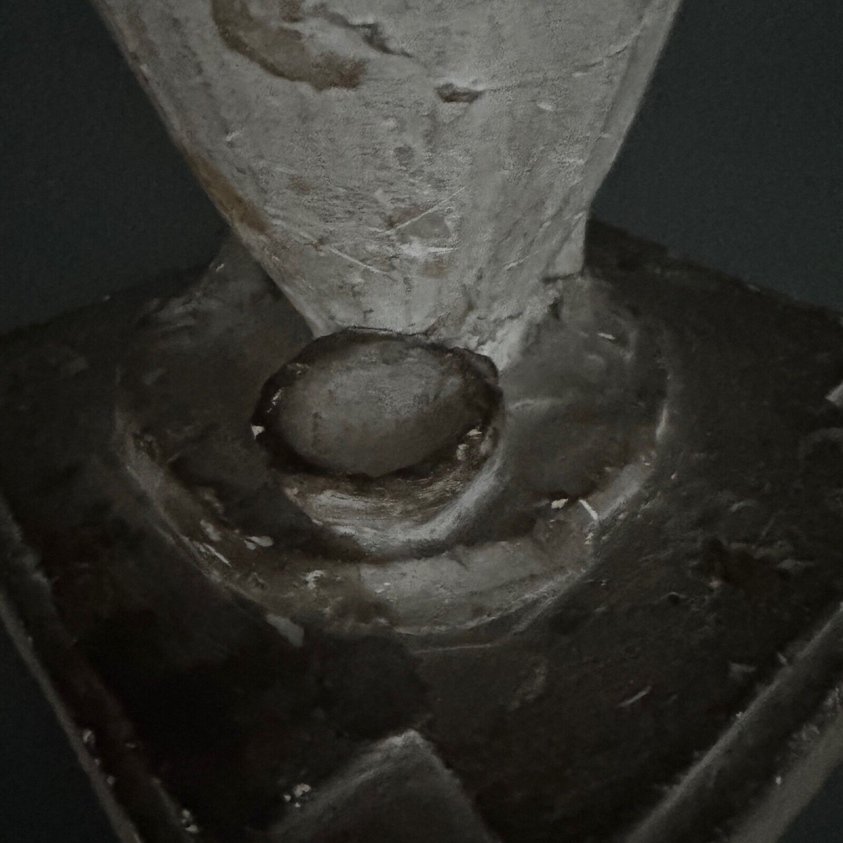 Plaster Cast From The Studio By Charles Filleul, Depicting A Child Holding An Amphora -photo-6