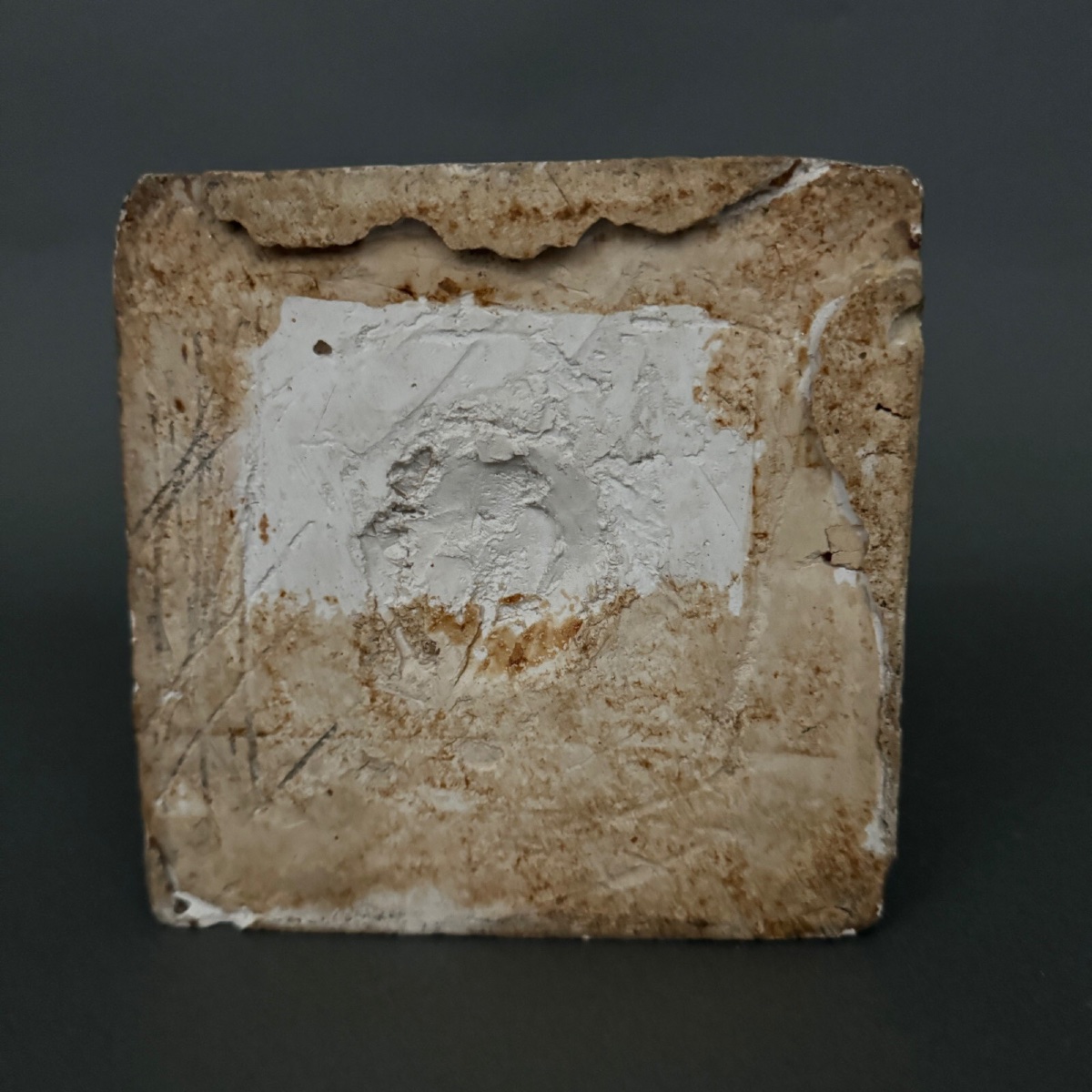 Plaster Cast From The Studio By Charles Filleul, Depicting A Child Holding An Amphora -photo-8