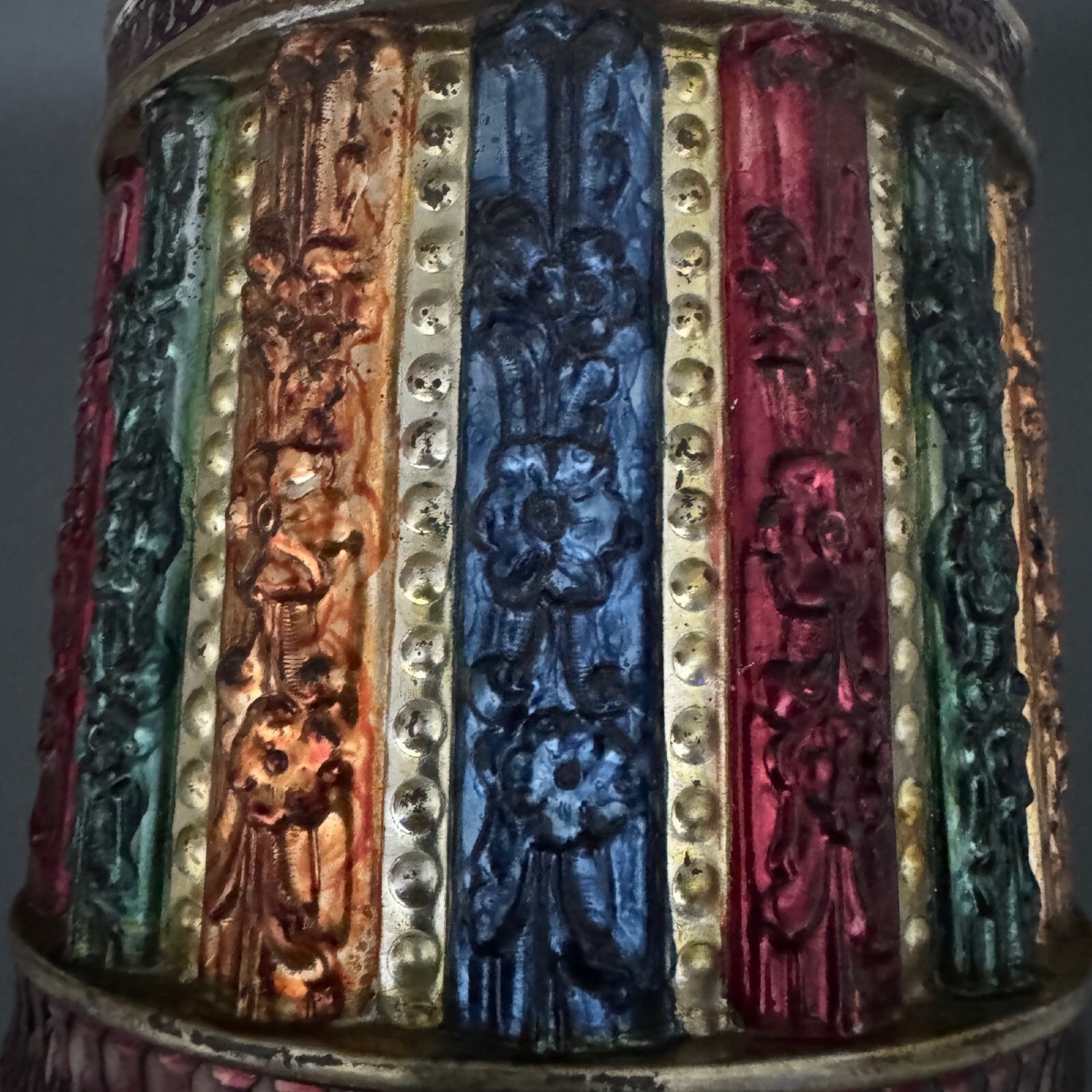 19th-century Lithographed Tinplate Magic Lantern-photo-3